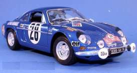 Renault  - 1971 blue - 1:18 - Maisto - 35850 - mai35850 | Toms Modelautos