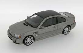BMW  - 2003 metallic steel grey - 1:43 - Ixo Premium X - pr027 - ixpr027 | Toms Modelautos