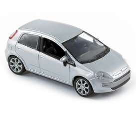 Fiat  - 2010 silver - 1:43 - Norev - 771110 - nor771110 | Toms Modelautos