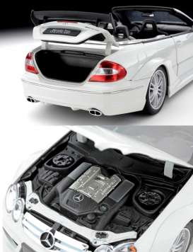 Mercedes Benz  - white - 1:18 - Kyosho - 8462w - kyo8462w | Toms Modelautos