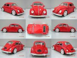 Volkswagen  - 1959 red - 1:24 - Jada Toys - 92358BMr - jada92358BMr | Toms Modelautos