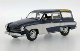 Wartburg  - 1960 blue/cream - 1:43 - Ixo Ist Collection - ixist056 | Toms Modelautos