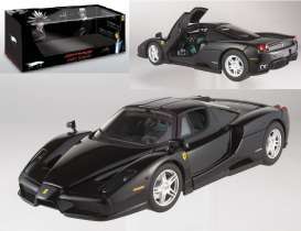 Ferrari  - 2008 black - 1:18 - Hotwheels Elite - mvT6255 - hwmvT6255 | Toms Modelautos