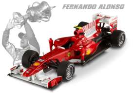 Ferrari  - 2010 red - 1:43 - Hotwheels Elite - mvT6266 - hwmvT6266 | Toms Modelautos