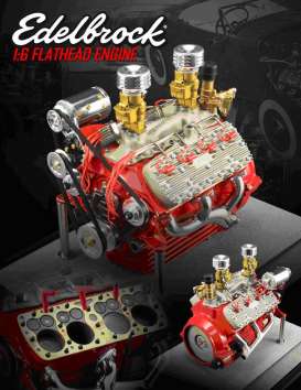 Ford  - chrome/red/gold - 1:6 - Acme Diecast - gmpg0602905 | Toms Modelautos