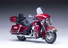 Harley Davidson  - 2010 red - 1:12 - Highway 61 - hw81108 | Toms Modelautos