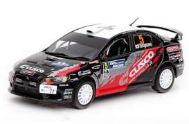 Mitsubishi  - 2009 black/red/silver - 1:43 - Vitesse SunStar - 43422 - vss43422 | Toms Modelautos