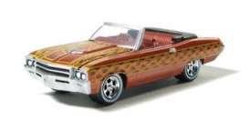 Buick  - GS 400 convertible 1969 copper-brown/ graphics - 1:64 - GreenLight - 12695 - gl12695A | Toms Modelautos