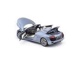 Audi  - 2010 blue - 1:18 - Kyosho - 9217b - kyo9217b | Toms Modelautos