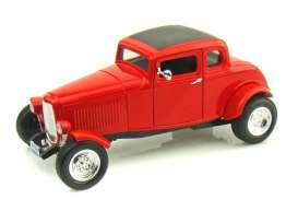 Ford  - 1932 red - 1:18 - Motor Max - 73171r - mmax73171r | Toms Modelautos