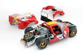 Ferrari  - 1967 red/yellow - 1:18 - Acme Diecast - kyog1804113 | Toms Modelautos
