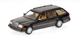 Mercedes Benz  - 1990 metallic black - 1:43 - Minichamps - 400037011 - mc400037011 | Toms Modelautos