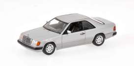 Mercedes Benz  - 1990 silver - 1:43 - Minichamps - 400037021 - mc400037021 | Toms Modelautos