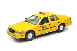 Ford  - 1999 yellow - 1:24 - Welly - 22082TI - welly22082TI | Toms Modelautos
