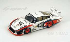 Porsche  - 1978 white/red - 1:18 - Spark - 18S030 - spa18S030 | Toms Modelautos