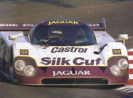 Jaguar  - 1990 white/purple - 1:43 - Spark - 43LM90 - spa43LM90 | Toms Modelautos