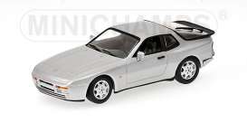 Porsche  - 1989 silver - 1:43 - Minichamps - 400062225 - mc400062225 | Toms Modelautos