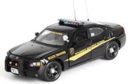 Dodge  - 2008 black/yellow - 1:43 - First Response - fr010 | Toms Modelautos