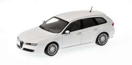 Alfa Romeo - 2006 white - 1:43 - Minichamps - mc400120512 | Tom's Modelauto's Alfa Romeo - 2006 white - 1:43 - Minichamps - mc400120512 | Tom's Modelauto's