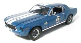 Ford  - 1968 blue/white - 1:18 - GreenLight - 12832 - gl12832 | Toms Modelautos