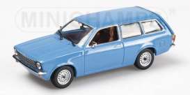 Opel  - 1973 blue - 1:43 - Minichamps - 430045612 - mc430045612 | Toms Modelautos