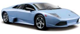 Lamborghini  - Murcielago LP640 2010 light blue - 1:24 - Maisto - 31292b - mai31292b | Toms Modelautos