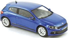 Volkswagen  - Scirocco 2008 metallic blue - 1:43 - Norev - 840182 - nor840182 | Toms Modelautos