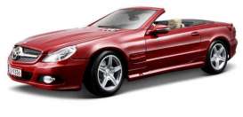 Mercedes Benz  - 2009 red - 1:18 - Maisto - 31169r - mai31169r | Toms Modelautos