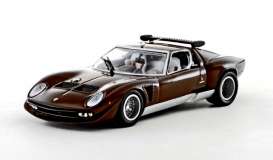 Lamborghini  - 1978 maroon - 1:43 - Kyosho - 3201M - kyo3201M | Toms Modelautos