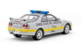 Nissan  - 1997 silver/yellow - 1:43 - Kyosho - 3346A - kyo3346A | Toms Modelautos