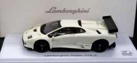 Lamborghini  - Diablo GTR-S 2001 white - 1:43 - Kyosho - 3215PW - kyo3215PW | Toms Modelautos