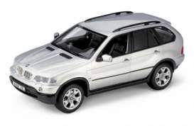 BMW  - 2006 silver - 1:18 - Welly - 19842s - welly19842s | Toms Modelautos