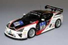 Lexus  - 2010 black/white - 1:43 - Ebbro - ebb44436 | Toms Modelautos