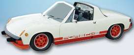 Porsche  - white/red - 1:43 - Schuco - 3701 - schuco3701 | Toms Modelautos