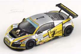 Audi  - 2010 yellow/silver - 1:43 - Spark - SG007 - spaSG007 | Toms Modelautos