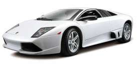 Lamborghini  - Murcielago 2005 white - 1:18 - Maisto - 31148w - mai31148w | Toms Modelautos