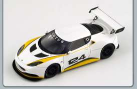 Lotus  - 2009 white/yellow - 1:43 - Spark - S2204 - spaS2204 | Toms Modelautos