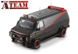 GMC  - 1983 black/grey/red - 1:43 - Hotwheels Elite - mvT8424 - hwmvT8424 | Toms Modelautos
