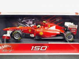 Ferrari  - 2011 red - 1:18 - Hotwheels - mvW1074 - hwmvW1074 | Toms Modelautos
