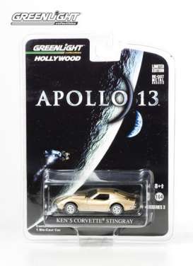 Chevrolet Corvette - 1970 gold - 1:64 - GreenLight - 44630B - gl44630B | Toms Modelautos