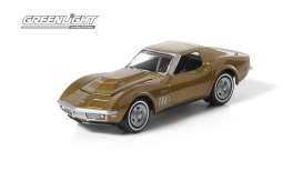 Chevrolet Corvette - 1970 gold - 1:64 - GreenLight - 44630B - gl44630B | Toms Modelautos