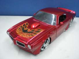 Pontiac  - 1972 red - 1:24 - Jada Toys - 90787r - jada90787r | Toms Modelautos