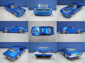Pontiac  - 1972 blue - 1:24 - Jada Toys - 90787b - jada90787b | Toms Modelautos