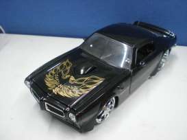 Pontiac  - 1972 black - 1:24 - Jada Toys - 90787bk - jada90787bk | Toms Modelautos