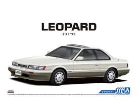Nissan  - Leopard UF31 1990  - 1:24 - Aoshima - 05739 - abk05739 | Toms Modelautos