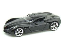 Corvette Chevrolet - 2009 black - 1:18 - Jada Toys - 96326bk - jada96326bk | Toms Modelautos