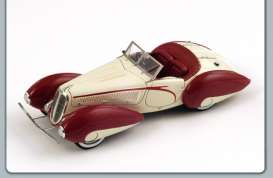 Delahaye  - 1936 creme/black - 1:43 - Spark - s2704 - spas2704 | Toms Modelautos