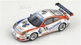 Porsche  - 2010 white - 1:43 - Spark - sb002 - spasb002 | Toms Modelautos