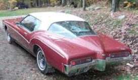 Buick  - 1971 red/white - 1:43 - Ixo Premium X - PRD071 - ixPRD071 | Toms Modelautos