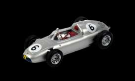 Porsche  - 1960 silver - 1:43 - TrueScale - m114308 - tsm114308 | Toms Modelautos